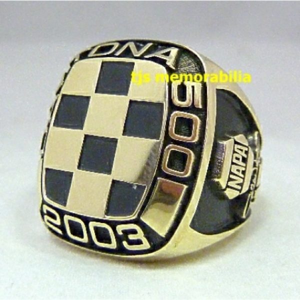 2003 NASCAR DAYTONA 500 WINNERS CHAMPIONSHIP RING