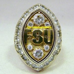 2003 FSU Seminoles ACC Championship Ring