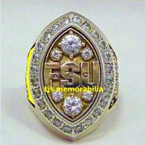 2003 FSU Seminoles ACC Championship Ring