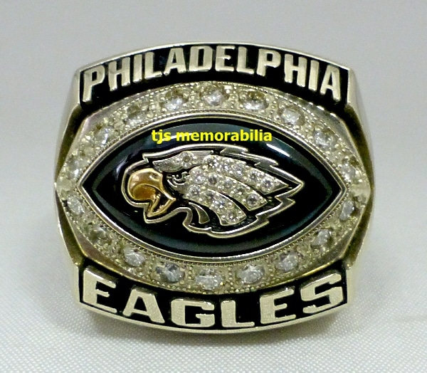 2004 PHILADELPHIA EAGLES NFC CHAMPIONSHIP RING - Buy and Sell
