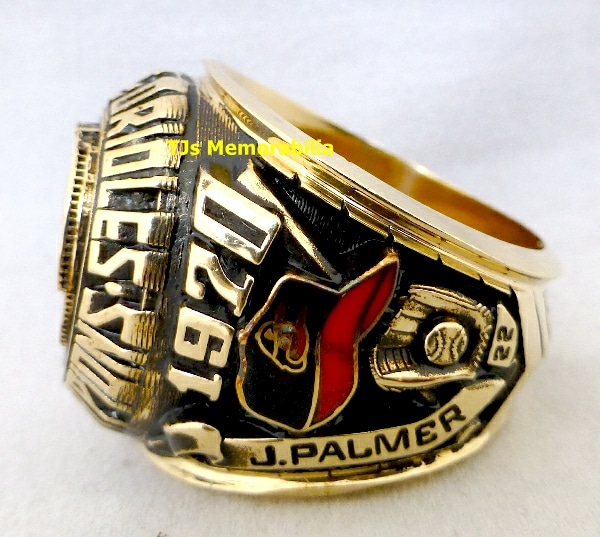 Customized MLB 1970 Baltimore Orioles World Series Championship Ring