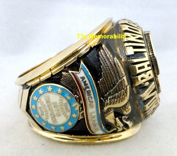 1970 BALTIMORE ORIOLES WORLD SERIES CHAMPIONSHIP RING - Image 4