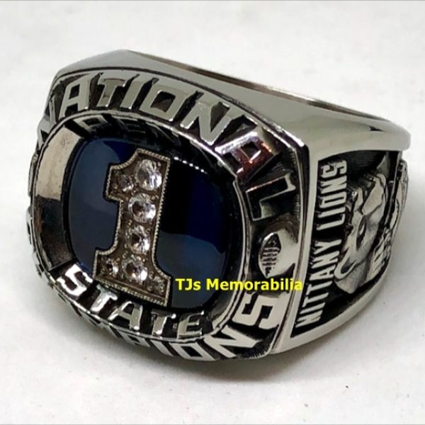 1982 PENN STATE NITTANY LIONS FOOTBALL NATIONAL CHAMPIONSHIP RING