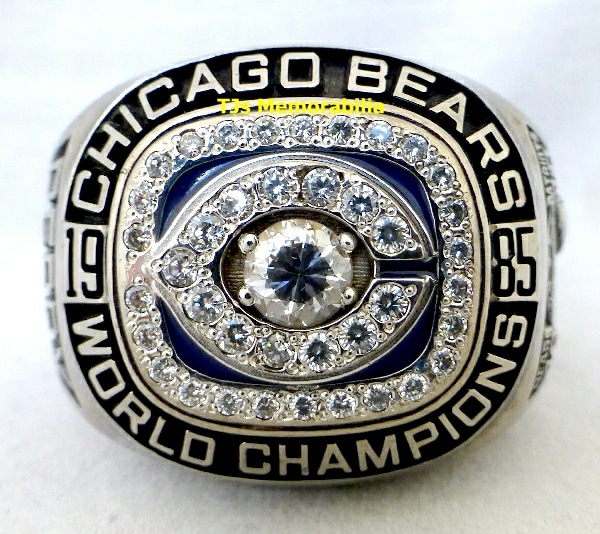 real chicago bears super bowl ring