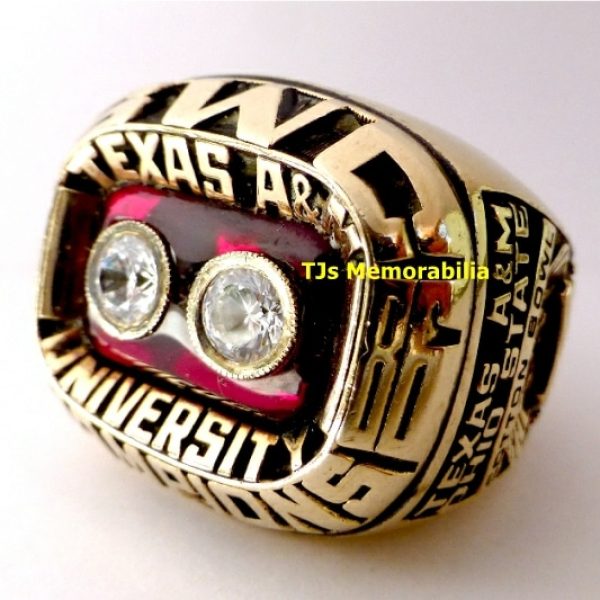 1986 TEXAS A&M AGGIES SOUTHWEST CONFERENCE CHAMPIONSHIP RING