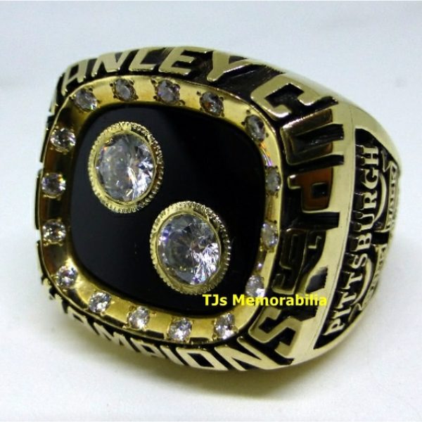 1992 PITTSBURGH PENGUINS BACK TO BACK STANLEY CUP CHAMPIONSHIP RING