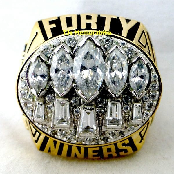 sf 49ers super bowl rings