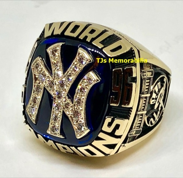 1996 NEW YORK YANKEES WORLD SERIES CHAMPIONSHIP RING - Buy and Sell ...