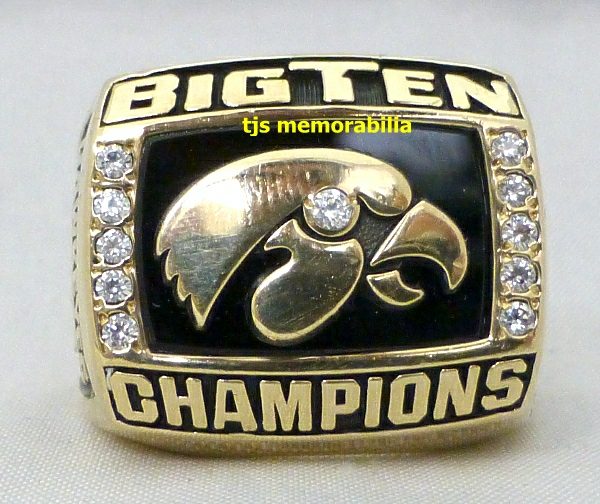 2003 Iowa Hawkeyes Big Ten Champions Ring