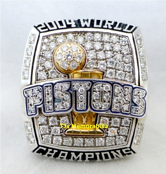 detroit pistons 2004 championship ring