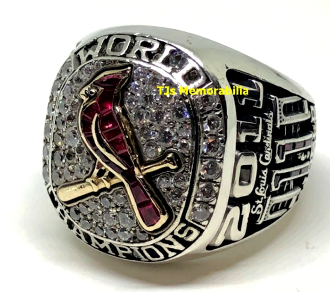2011 St. Louis Cardinals World Series Championship Ring (Stone Version)