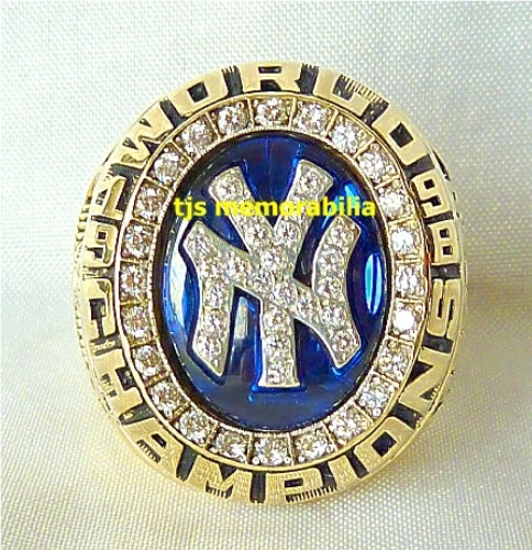 1998 NEW YORK YANKEES WORLD SERIES CHAMPIONSHIP RING - Buy and Sell ...