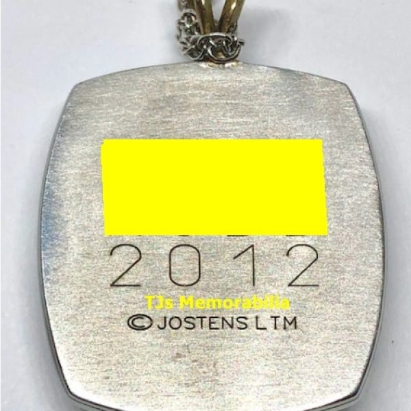 2012 VIRGINIA TECH HOKIES RUSSELL ATHLETICS BOWL CHAMPIONS CHAMPIONSHIP RING TOP PENDANT
