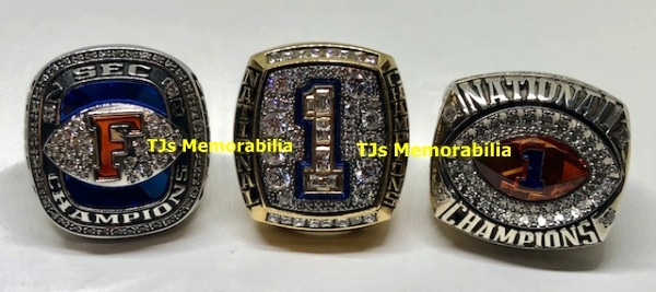 Rings of champions Ring of 2008 Florida Gators football team NCAA All sizes