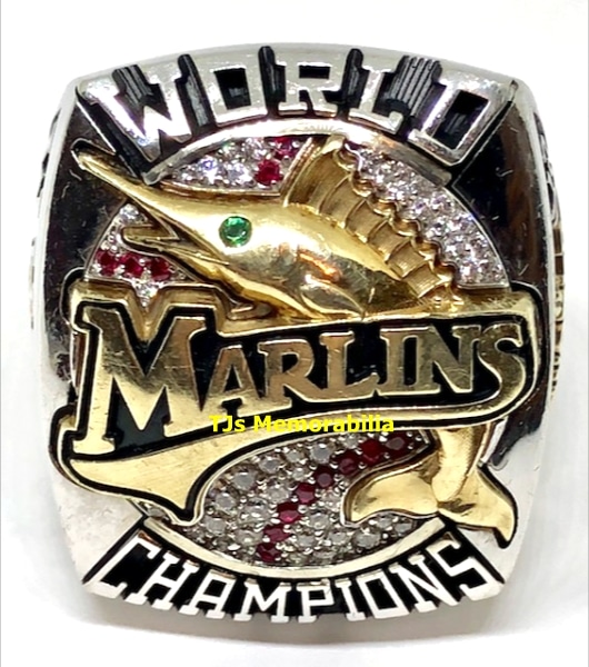 2003 FLORIDA MARLINS WORLD SERIES CHAMPIONSHIP RING - Buy and Sell  Championship Rings