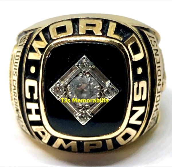 St. Louis Cardinals 1967 World Series Champions Replica Ring SGA with Box