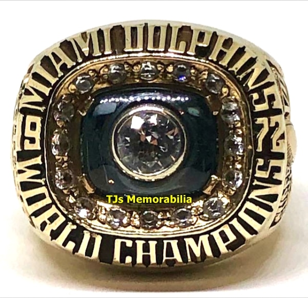 miami dolphins championship rings
