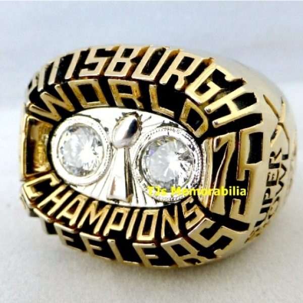1975 PITTSBURGH STEELERS SUPER BOWL X CHAMPIONS CHAMPIONSHIP RING