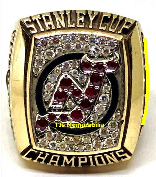 Vintage 2003 New Jersey Devils Stanley Cup champions Nike hockey rules –  The Retro Recovery