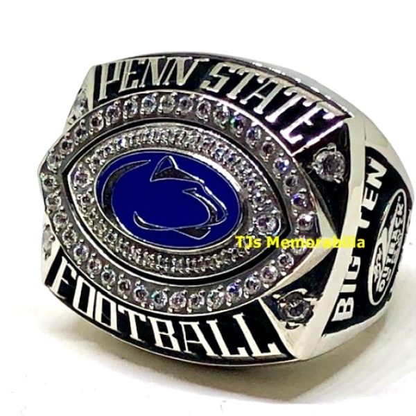 2010 PENN STATE NITTANY LIONS JOE PATERNO WIN # 400 OUTBACK BOWL CHAMPIONSHIP RING
