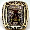 2002 Anaheim Angels World Series Championship Ring – Gold & Silver