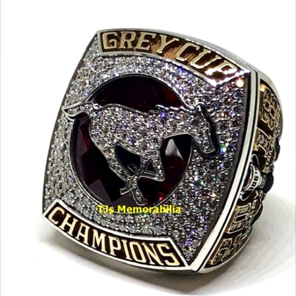 2018 CALGARY STAMPEDERS CFL GREY CUP CHAMPIONSHIP RING