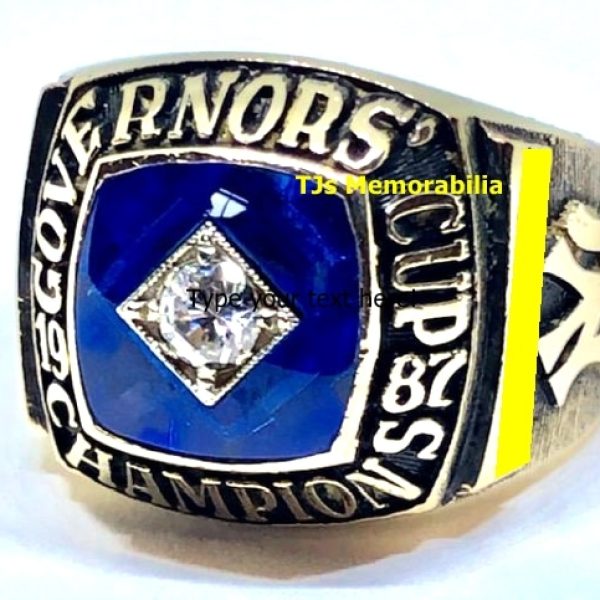 1987 COLUMBUS CLIPPERS NY YANKEES GOVERNORS CUP CHAMPIONSHIP RING