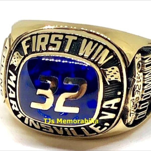 2001 NASCAR OLD DOMINION 500 WINNERS CHAMPIONSHIP RING