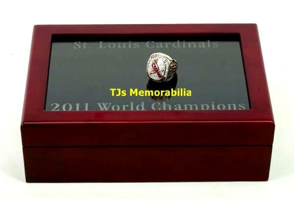2013 St. Louis Cardinals National League Championship Ring, Lot #58488