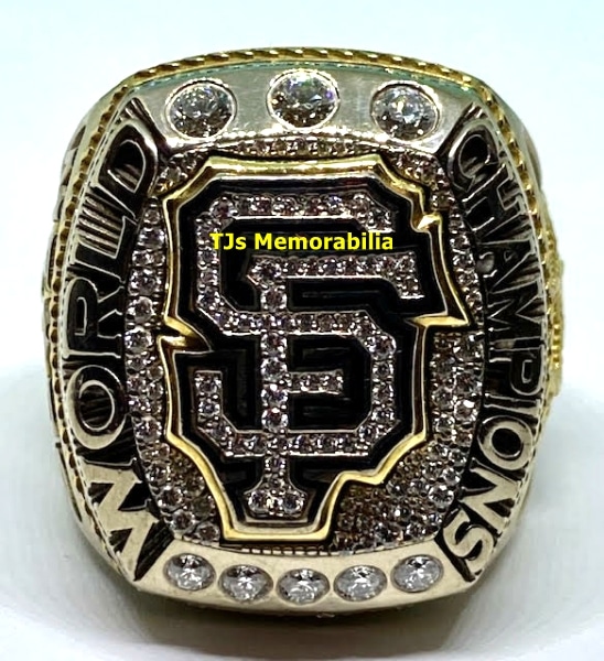 2014 SAN FRANCISCO GIANTS WORLD SERIES CHAMPIONSHIP RING WITH