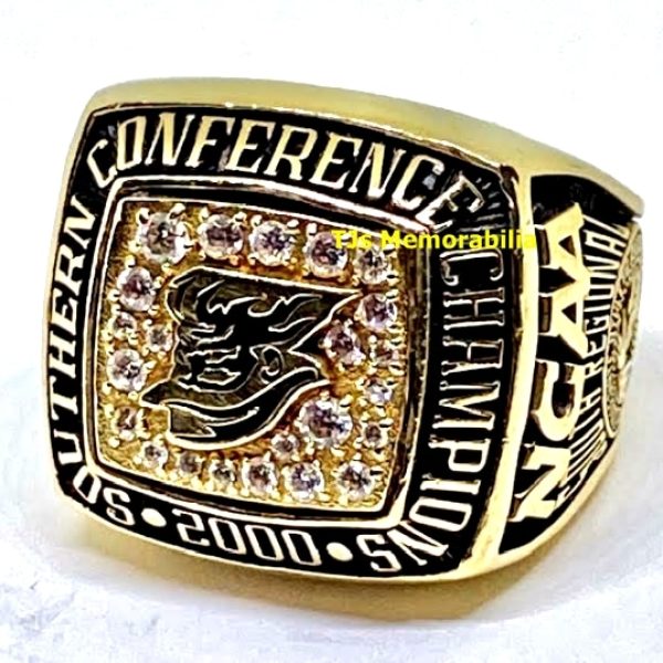 2000 APPALACHIAN STATE MOUNTAINEERS SOUTHERN CONFERENCE CHAMPIONSHIP RING