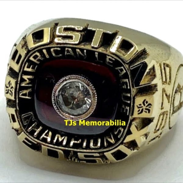 1975 BOSTON RED SOX AMERICAN LEAGUE CHAMPIONSHIP RING