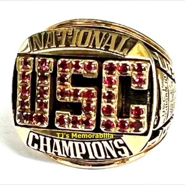 1978 USC TROJANS FOOTBALL NATIONAL CHAMPIONSHIP RING