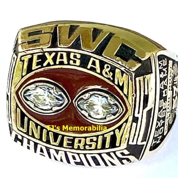 1992 TEXAS A&M AGGIES SWC SOUTHWEST CONFERENCE CHAMPIONSHIP RING