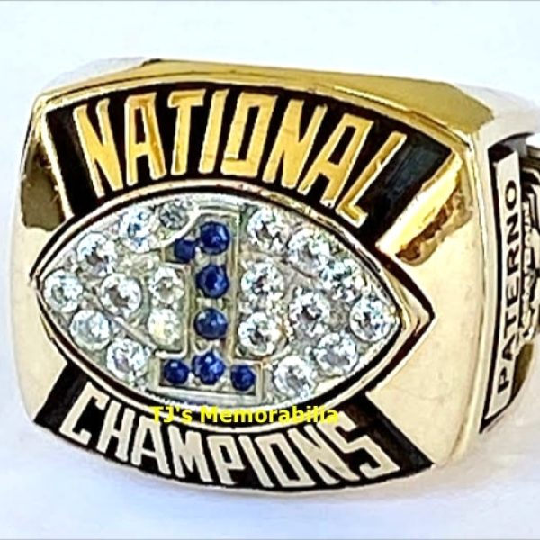1986 PENN STATE NITTANY LIONS FOOTBALL NATIONAL CHAMPIONSHIP RING
