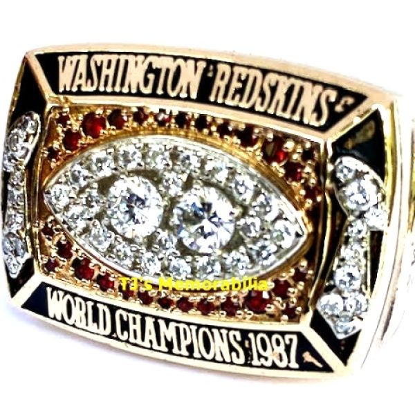 1987 WASHINGTON REDSKINS SUPER BOWL XXII CHAMPIONSHIP RING
