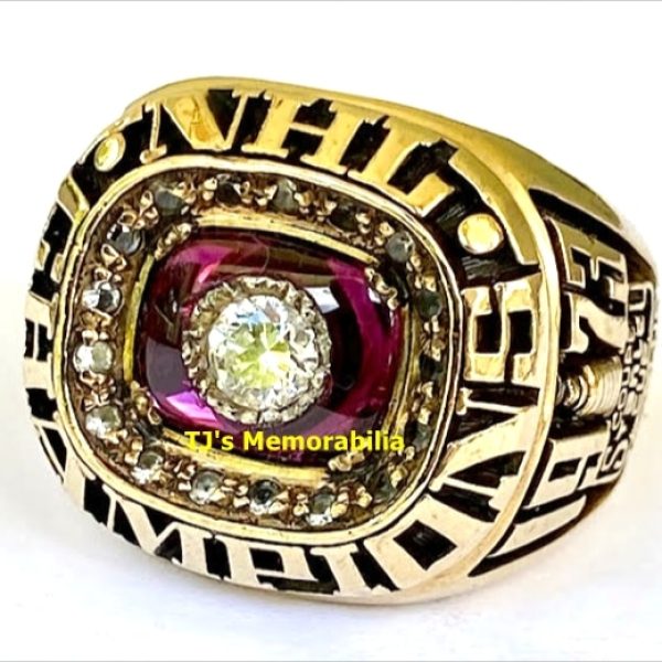 1973 MONTREAL CANADIENS STANLEY CUP PROTOTYPE CHAMPIONSHIP RING