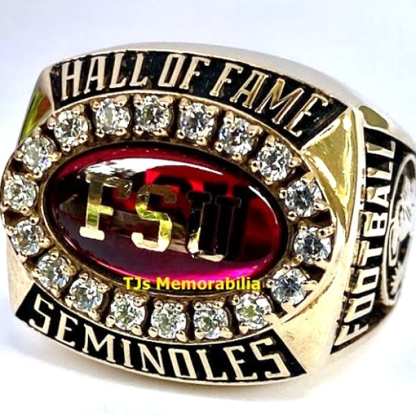 1995 FSU FLORIDA STATE SEMINOLES HOF INDUCTION CHAMPIONSHIP RING