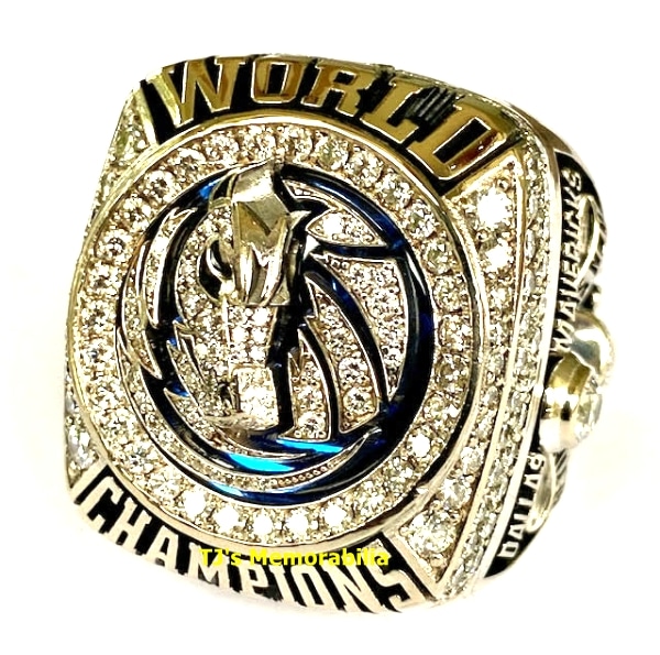 2011 Dallas Mavericks NBA Championship Ring Presented to Point, Lot #80114