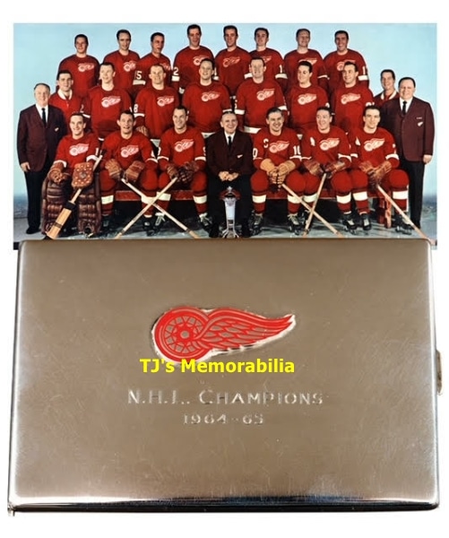 Detroit Red Wings Team Logo Cufflinks