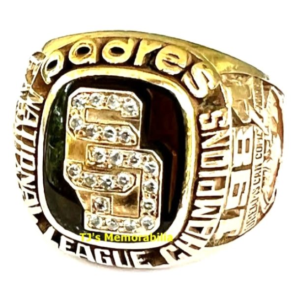 1984 SAN DIEGO PADRES NATIONAL LEAGUE CHAMPIONS CHAMPIONSHIP RING