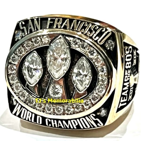 1988 SAN FRANCISCO 49ERS SUPER BOWL XXIII CHAMPIONSHIP RING