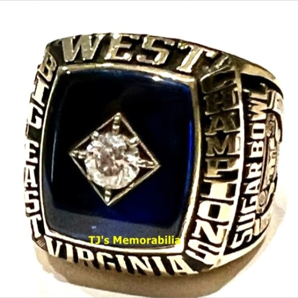 1993 WEST VIRGINIA MOUNTAINEERS FOOTBALL BIG EAST CHAMPIONS CHAMPIONSHIP RING