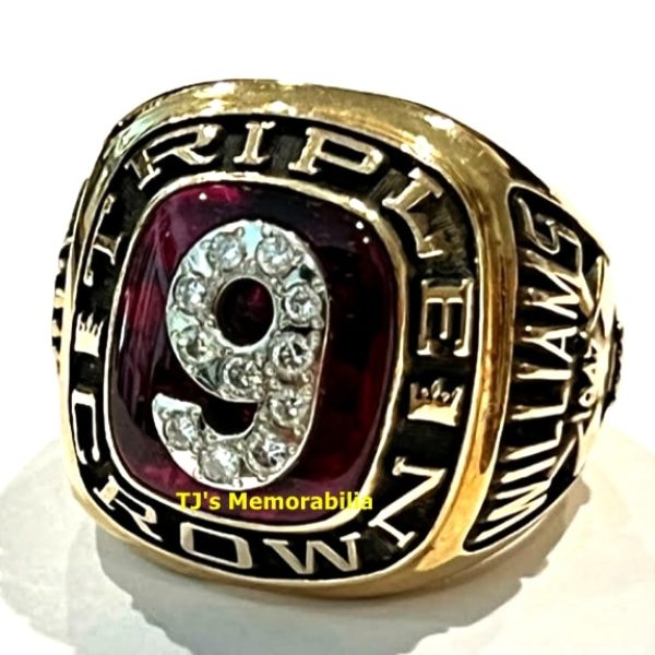 TED WILLIAMS TRIPLE CROWN COMMEMORATIVE CHAMPIONSHIP RING