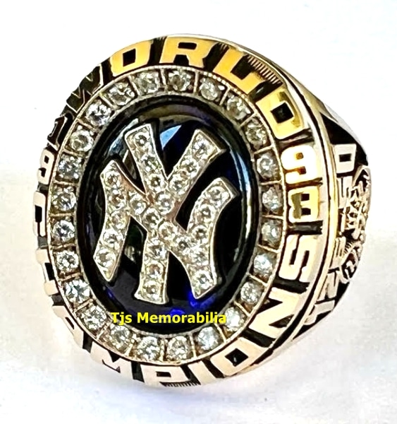 1998 NEW YORK YANKEES WORLD SERIES CHAMPIONSHIP RING AND PRESENTATION BOX -  Buy and Sell Championship Rings