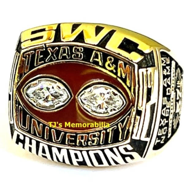 1992 TEXAS A&M AGGIES FOOTBALL SWC SOUTHWEST CONFERENCE CHAMPIONSHIP RING