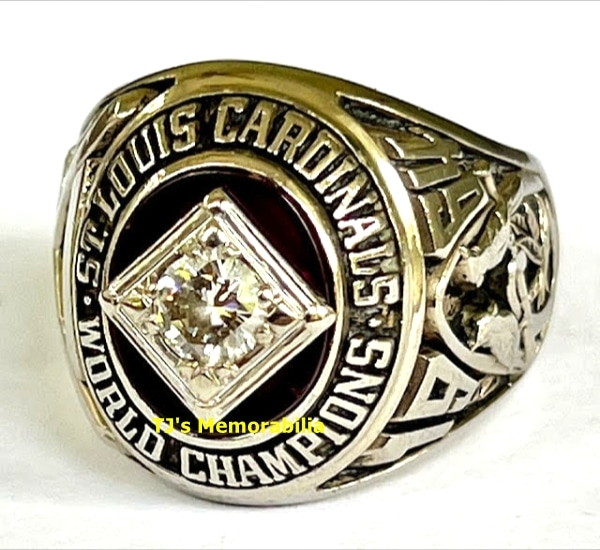 2 - St. Louis Cardinals 1964 World Series Champions Replica Rings