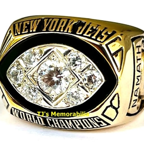 1968 NEW YORK JETS SUPER BOWL III CHAMPIONSHIP RING