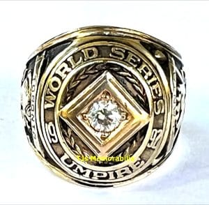 1992 TORONTO BLUE JAYS UMPIRE WORLD SERIES CHAMPIONSHIP RING - Buy and ...