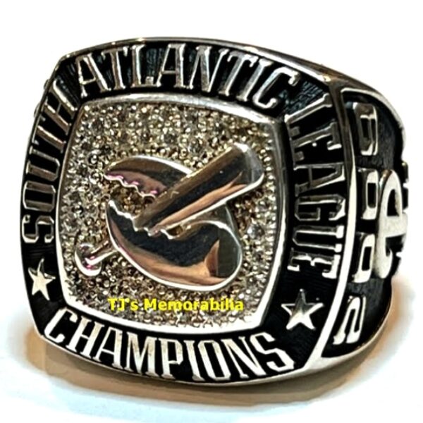 2009 PHILADELPHIA PHILLIES MINOR LEAGUE SOUTHERN MARYLAND BLUE CRABS SOUTH ATLANTIC CHAMPIONSHIP RING